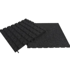Fallunderlag 50x50 cm/30 mm – Svart, förskolekval.