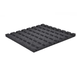Fallunderlag 50x50 cm/30 mm – Svart, förskolekval.