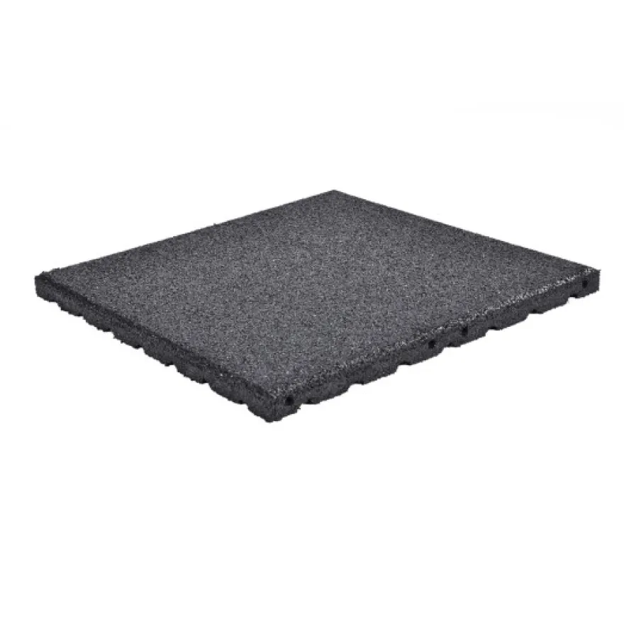 Fallunderlag 50x50 cm/30 mm – Svart, förskolekval.