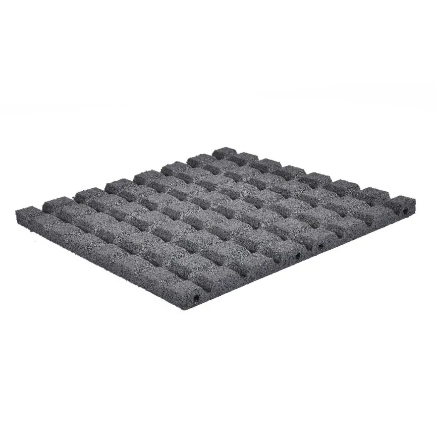 Fallunderlag 50 x 50 cm / 30 mm tjock - Grå