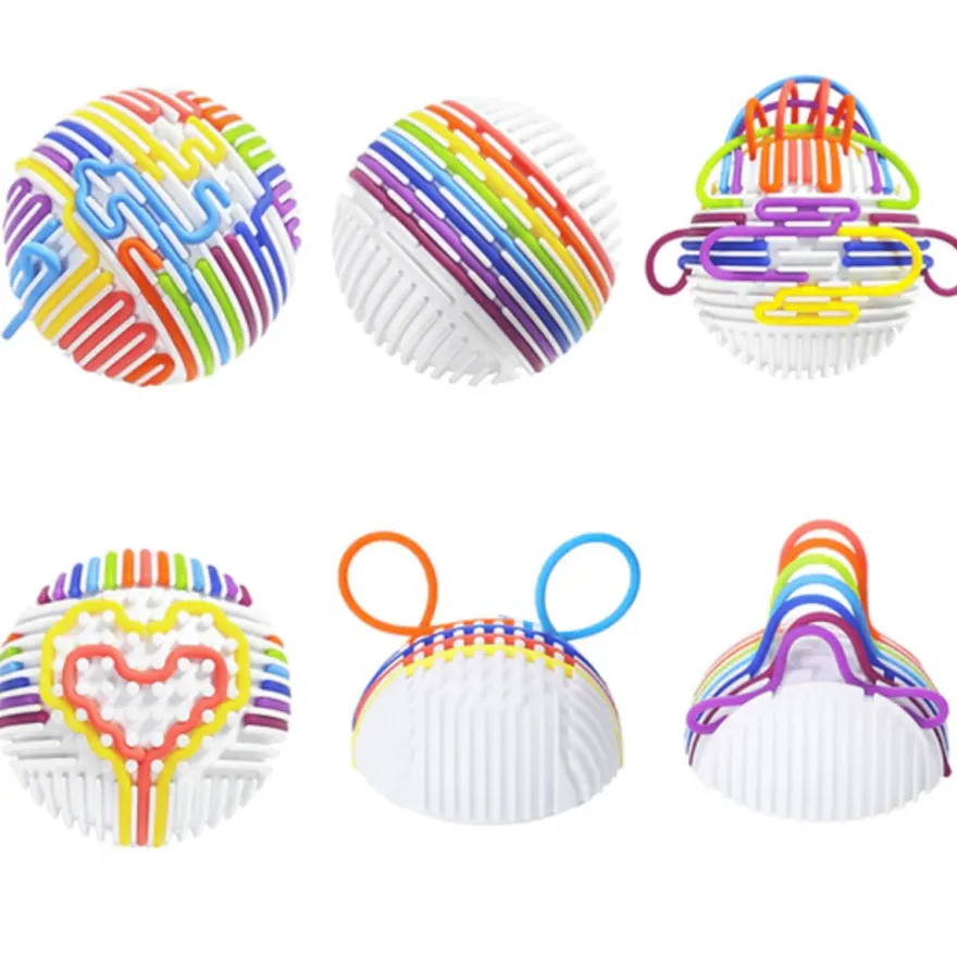 Fidget-sensorisk boll Ø11 cm – Vit