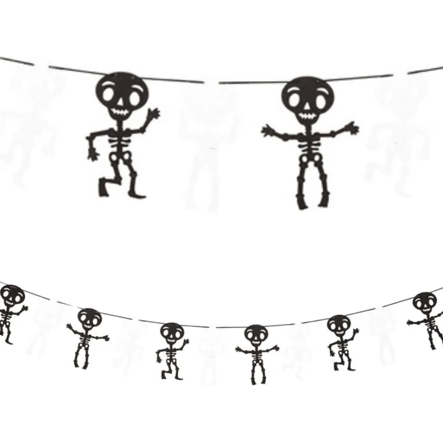 Filtgirlang – Skelett, 300 cm