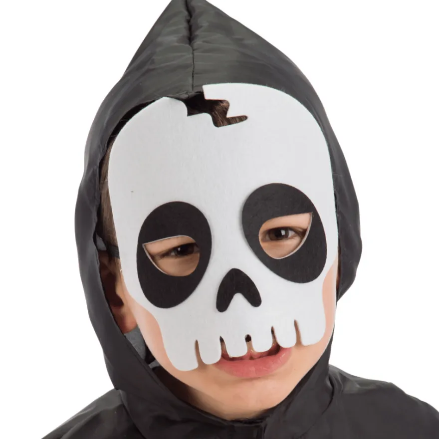 Filtmask – Skelett, stl. 3–8 år