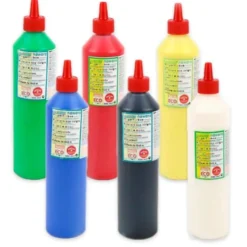 Fingerfärg på flaska - 500 ml.