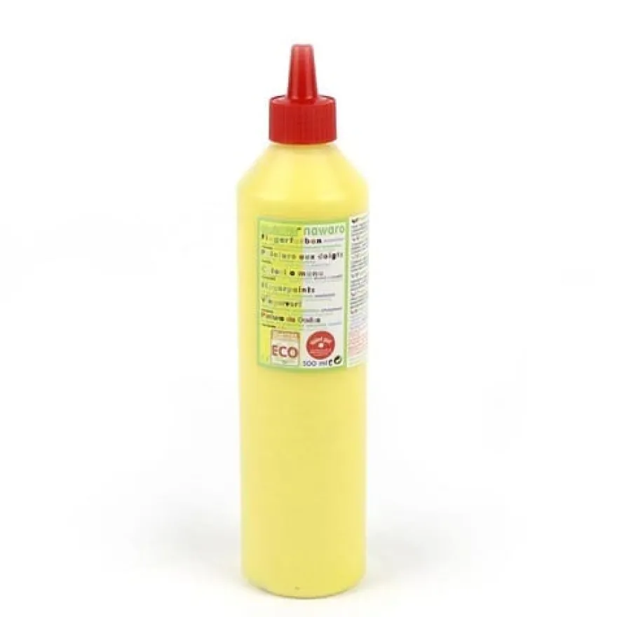 Fingerfärg på flaska - 500 ml.