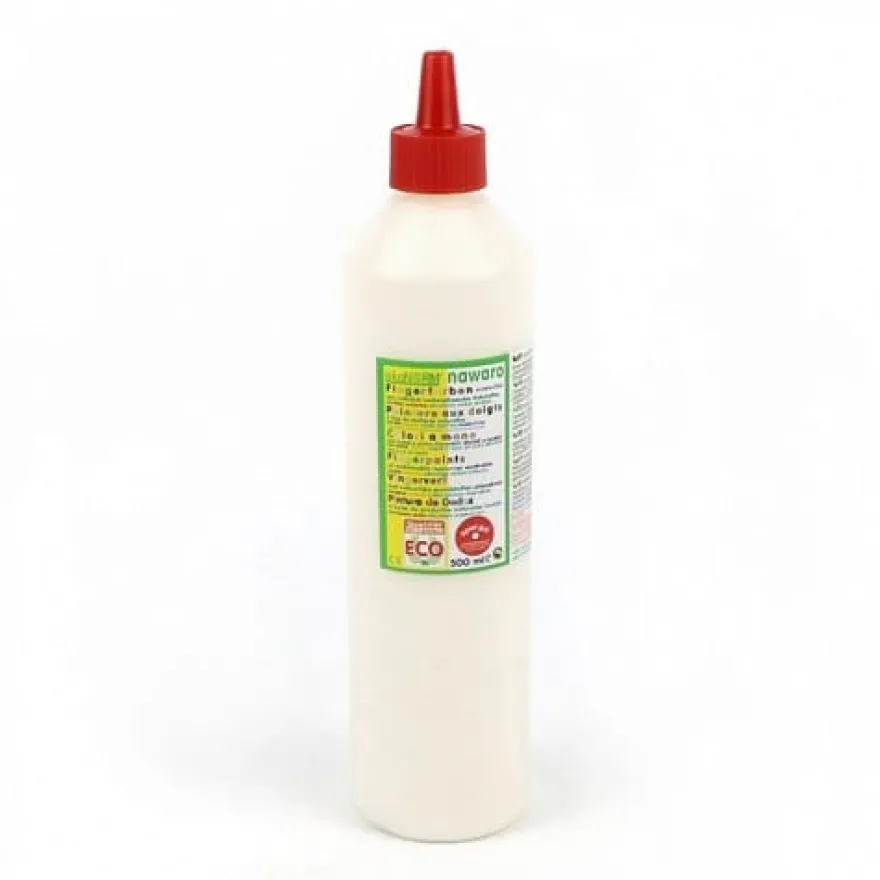 Fingerfärg på flaska - 500 ml.