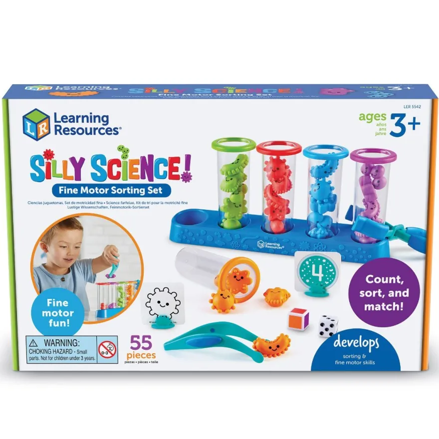 Finmotoriskt aktivitetspaket - Silly Science