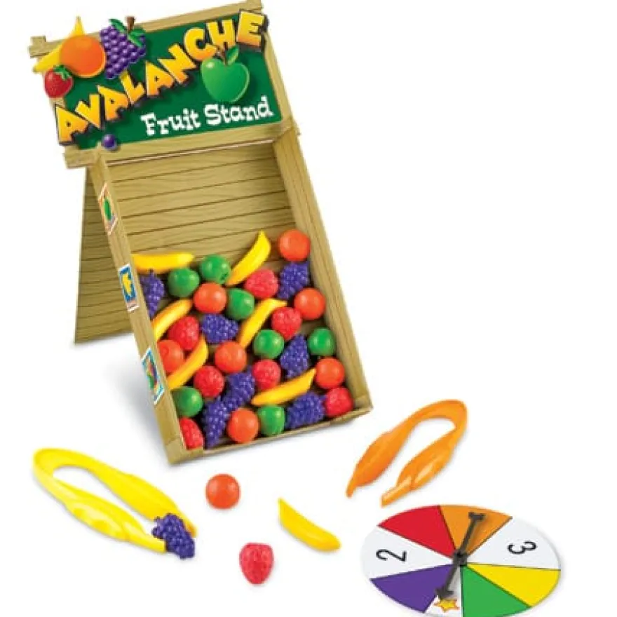 Finmotoriskt inlärningsspel - Frukt-lavin
