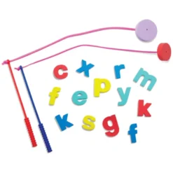 Fiska bokstäver - 4 spelare