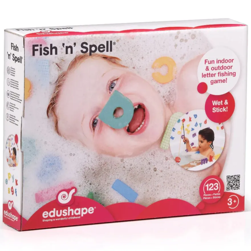 Fiska bokstäver - 4 spelare