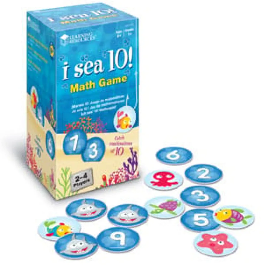 Fiska upp en 10:a - Matematikspel