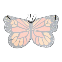 Fjärilsvingar - Orange, stl. 3-8 år