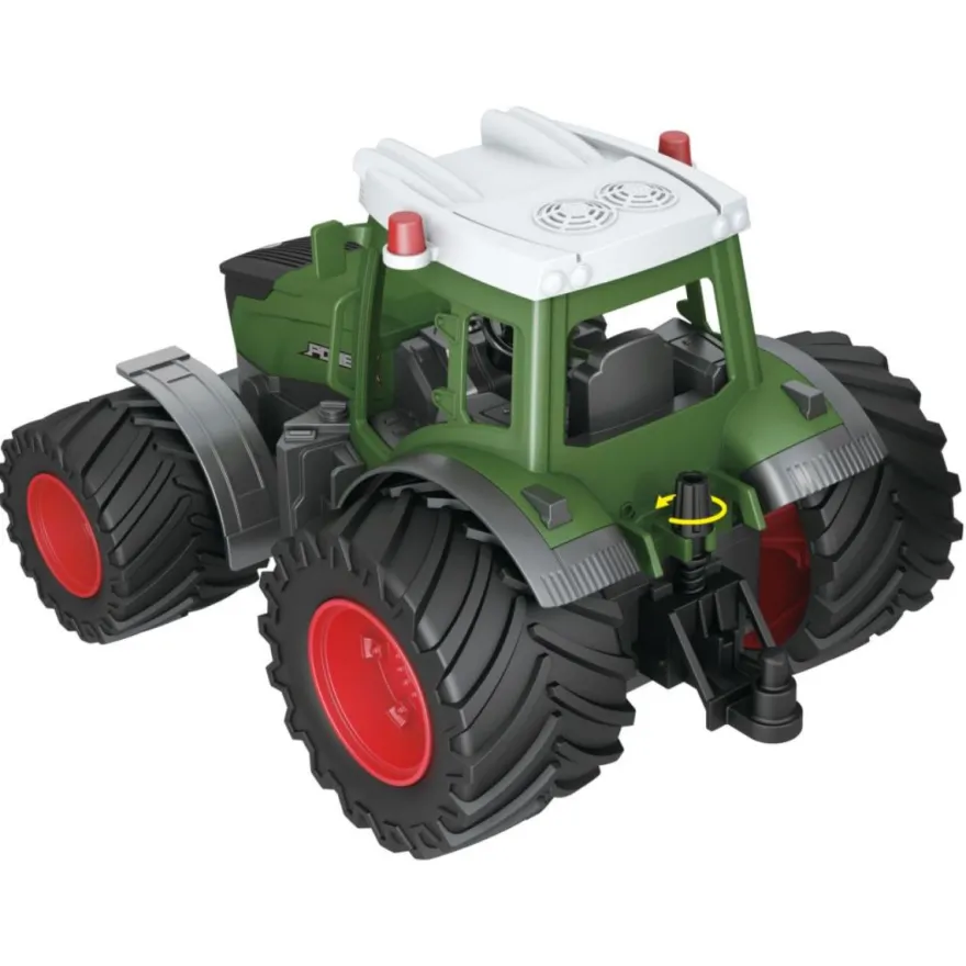 Fjärrstyrd traktor med släp