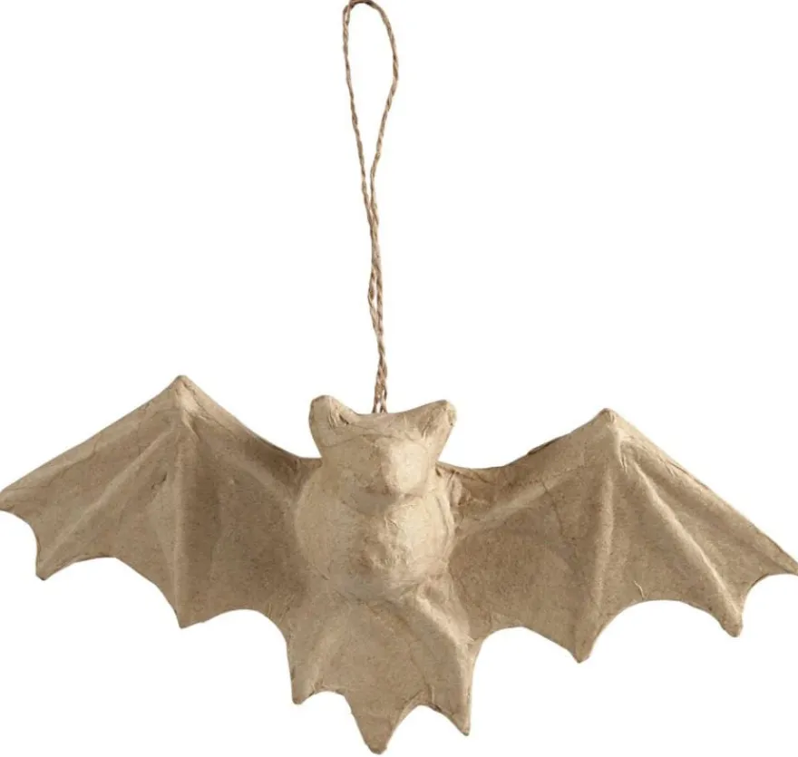 Fladdermöss i Papier-maché - H:10 cm, 1 st.