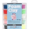Foam Clay 6 x 14 g - Glitter