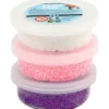 Foam Clay 3 x 14 g. - Glitter/Metallicrosa