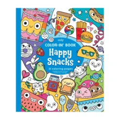 Färgläggningsbok - Happy Snacks