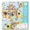 Färgläggningskort med luckor - Malos resa