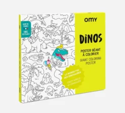 Färgläggningsplansch - Dinosaurier