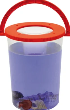 Förstoringsglas med handtag, diameter 9,5 cm.
