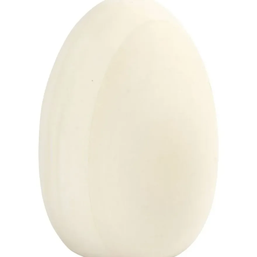 Ägg av trä - H: 8 cm, 1 st.