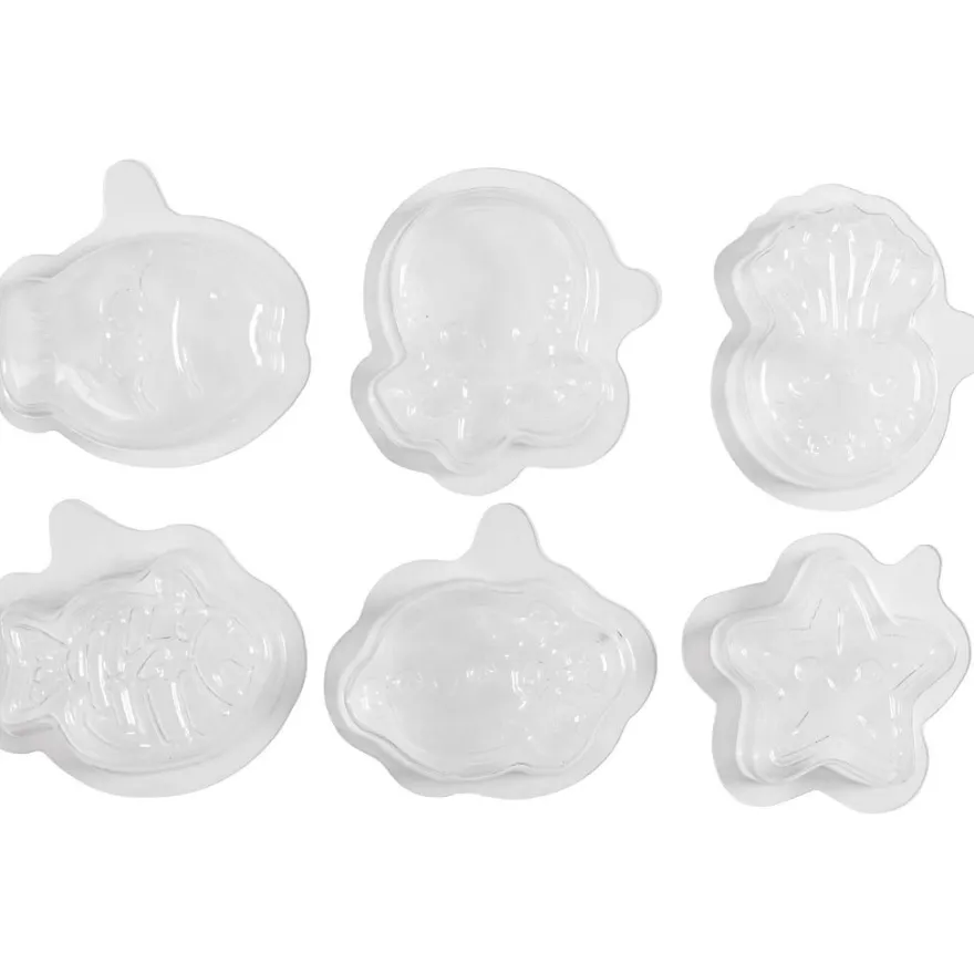 Gjutform – Havsdjur, 6 motiv