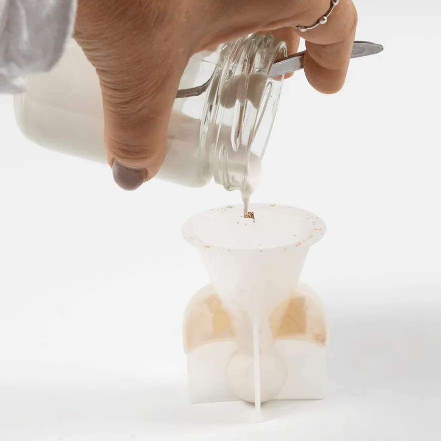 Gjut med resin – Änglar, 3 st.