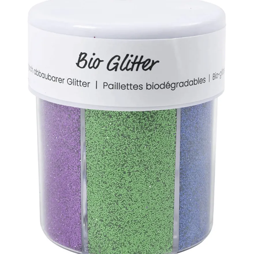 Glitter - Bas, 6 x 28 ml.