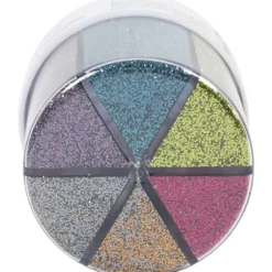 Glitter - Mix, 6 x 28 ml.