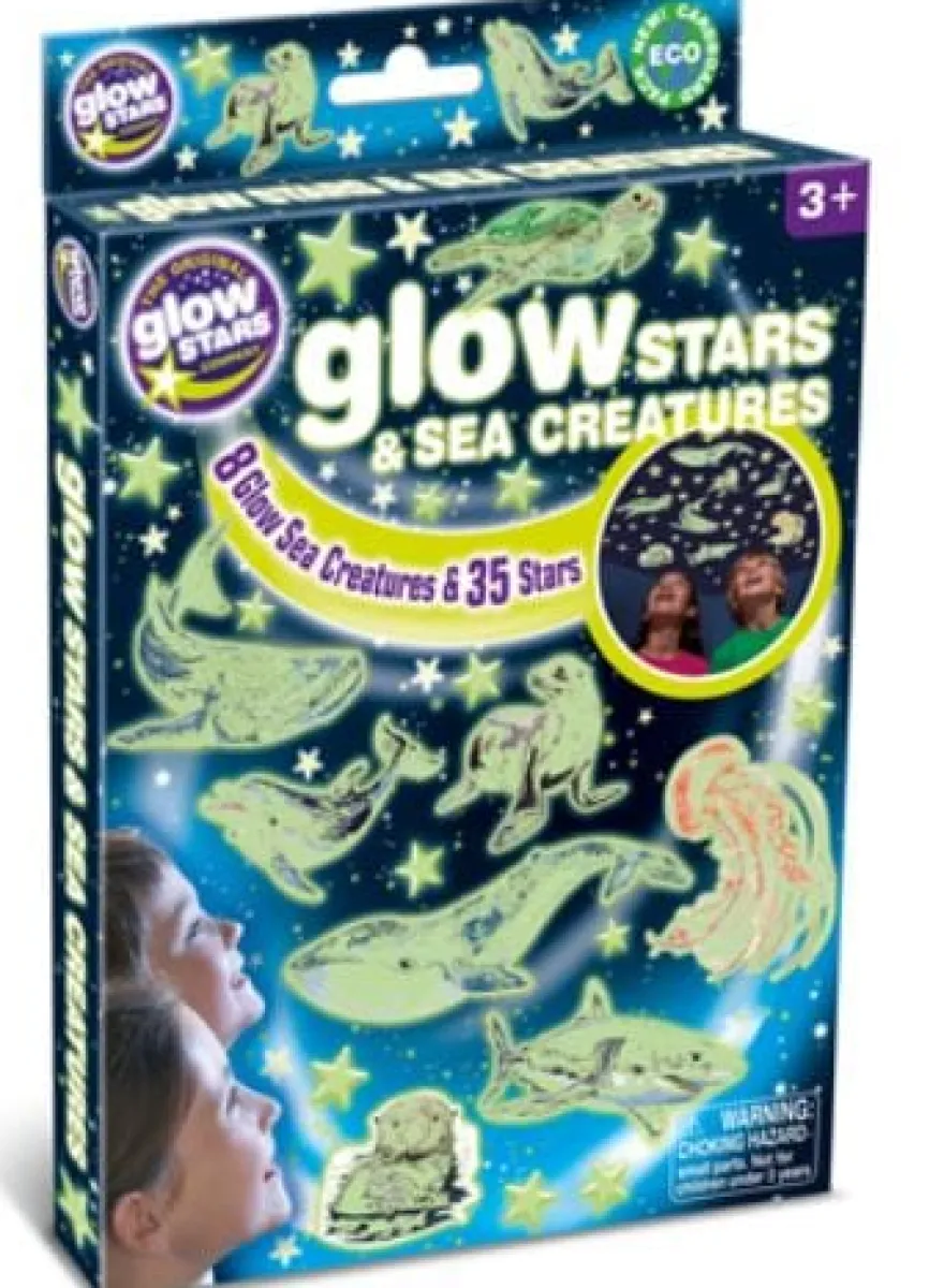 Glow -Havsdjur + stjärnor, 43 delar