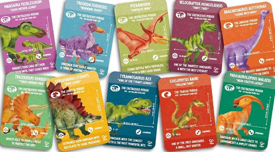 Golvpussel med 200 bitar - Dinosaurier