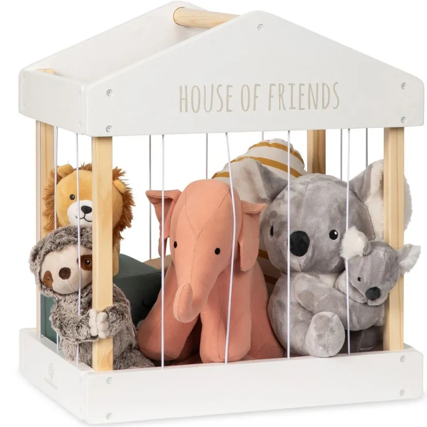 Gosedjursbo - House of Friends (vit)