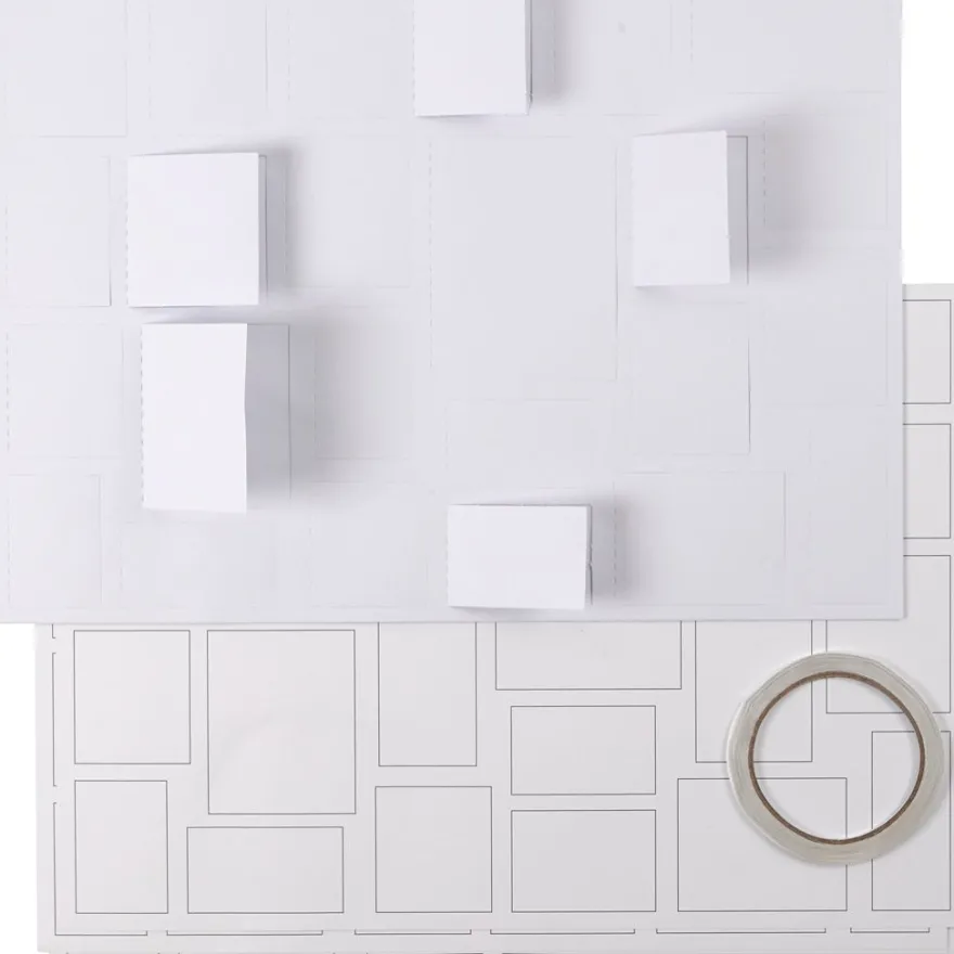 Gör din egen julkalender (blank), 5 st.