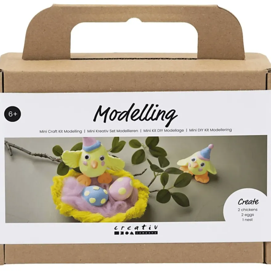 Gör din egen påskkyckling-familj