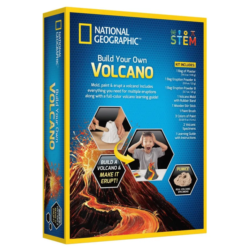 Gör din egen vulkan