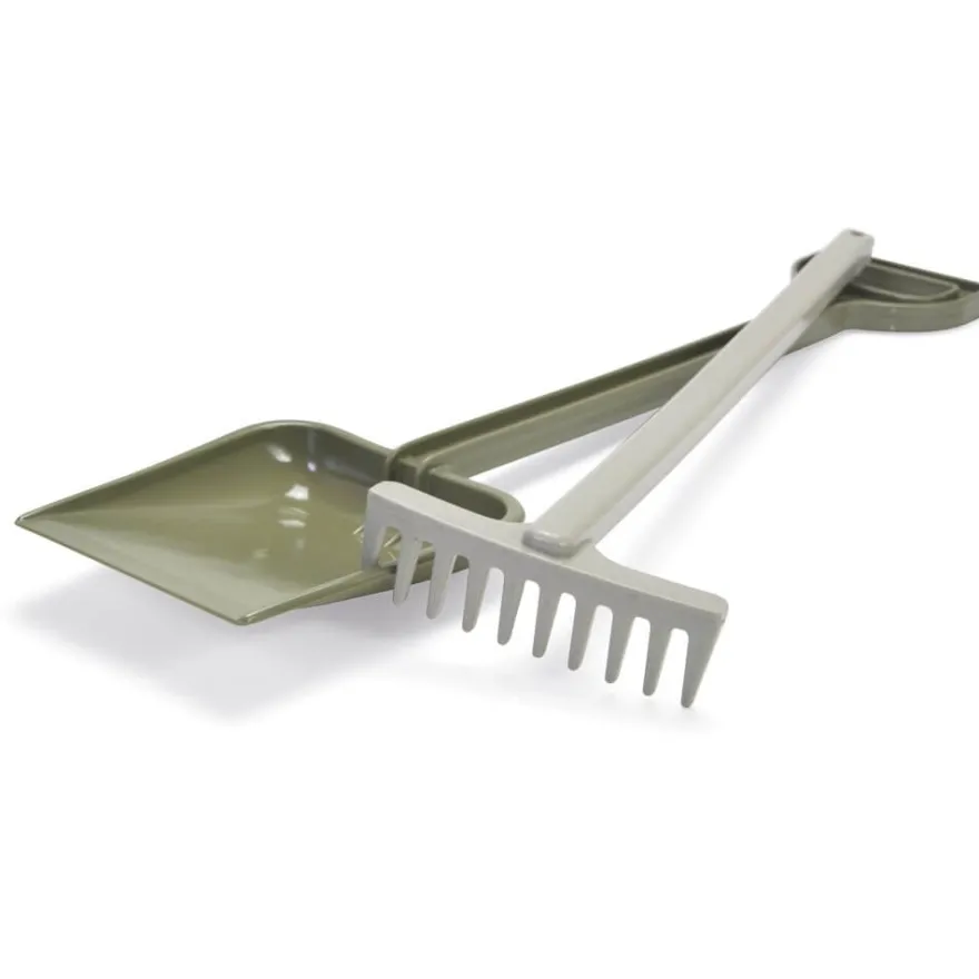 Green Bean - Set med spade och kratta