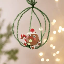 Gör julhängen - Pepparkaksfigur