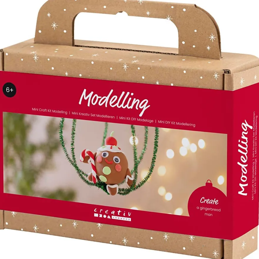 Gör julhängen - Pepparkaksfigur