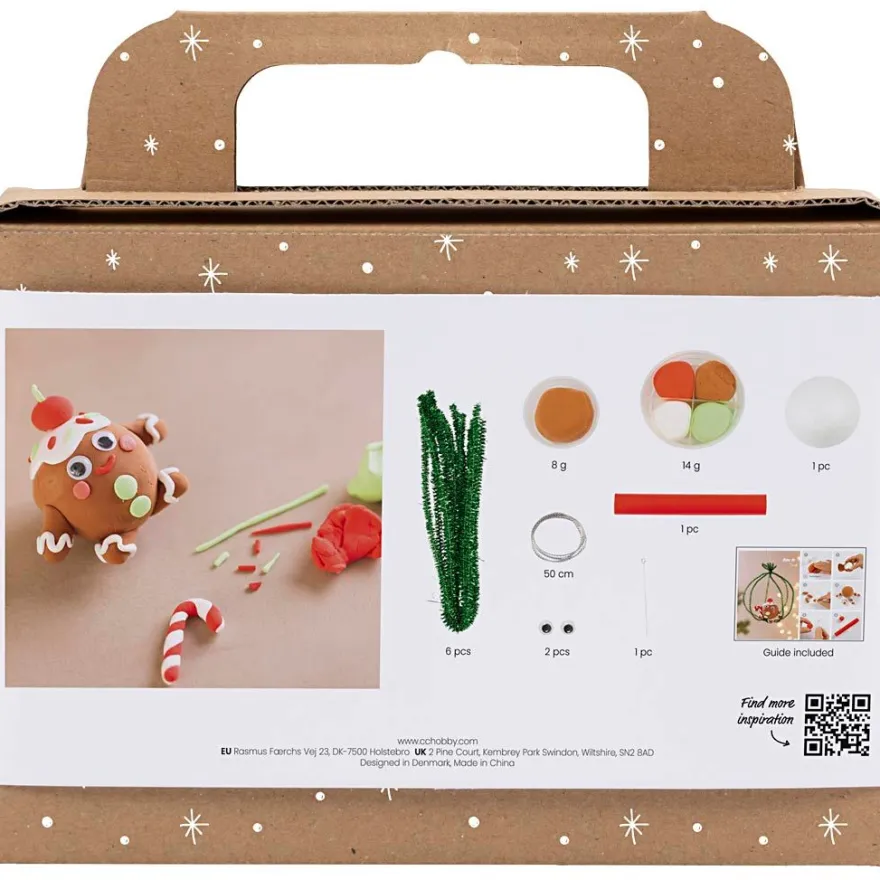 Gör julhängen - Pepparkaksfigur