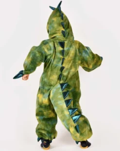 Grön dinosaurie, stl. 3-4 år