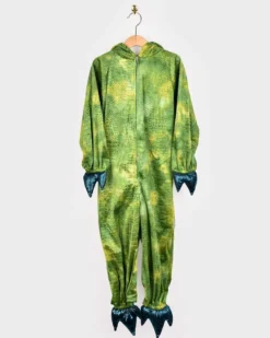 Grön dinosaurie, stl. 3-4 år