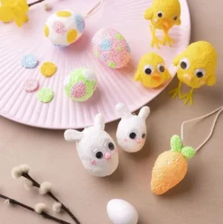 Gör påskpynt med Foam Clay
