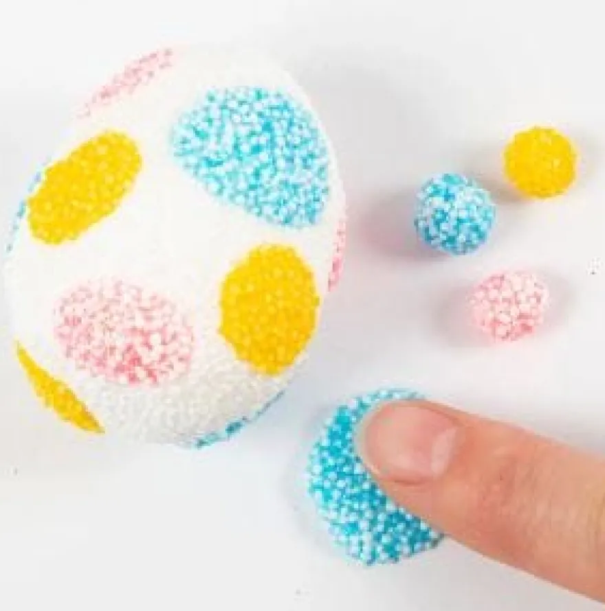 Gör påskpynt med Foam Clay