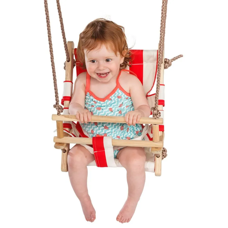 Gunga - Baby med kanvas-sits