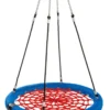 Gunga - Fågelbogunga diameter 100 cm, turkos/gul