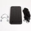 Gunga med gummisits 44,8 x 17,8 cm (svart rep)