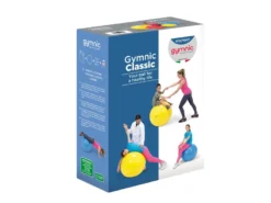 Gymnastikboll 75 cm gul
