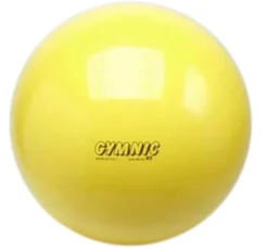 Gymnastikboll 45 cm gul