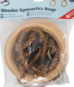 Gymnastikringar av trä - Ø18 cm