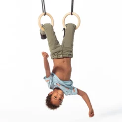 Gymnastikringar Ø14,5 cm (svart rep)